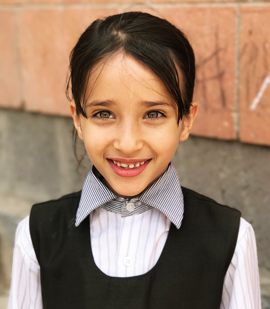 Smiling little girl